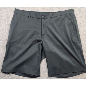 Nike Golf Shorts Mens 38 Black Nike Golf Dri Fit Standard Fit Bermuda Flat Front